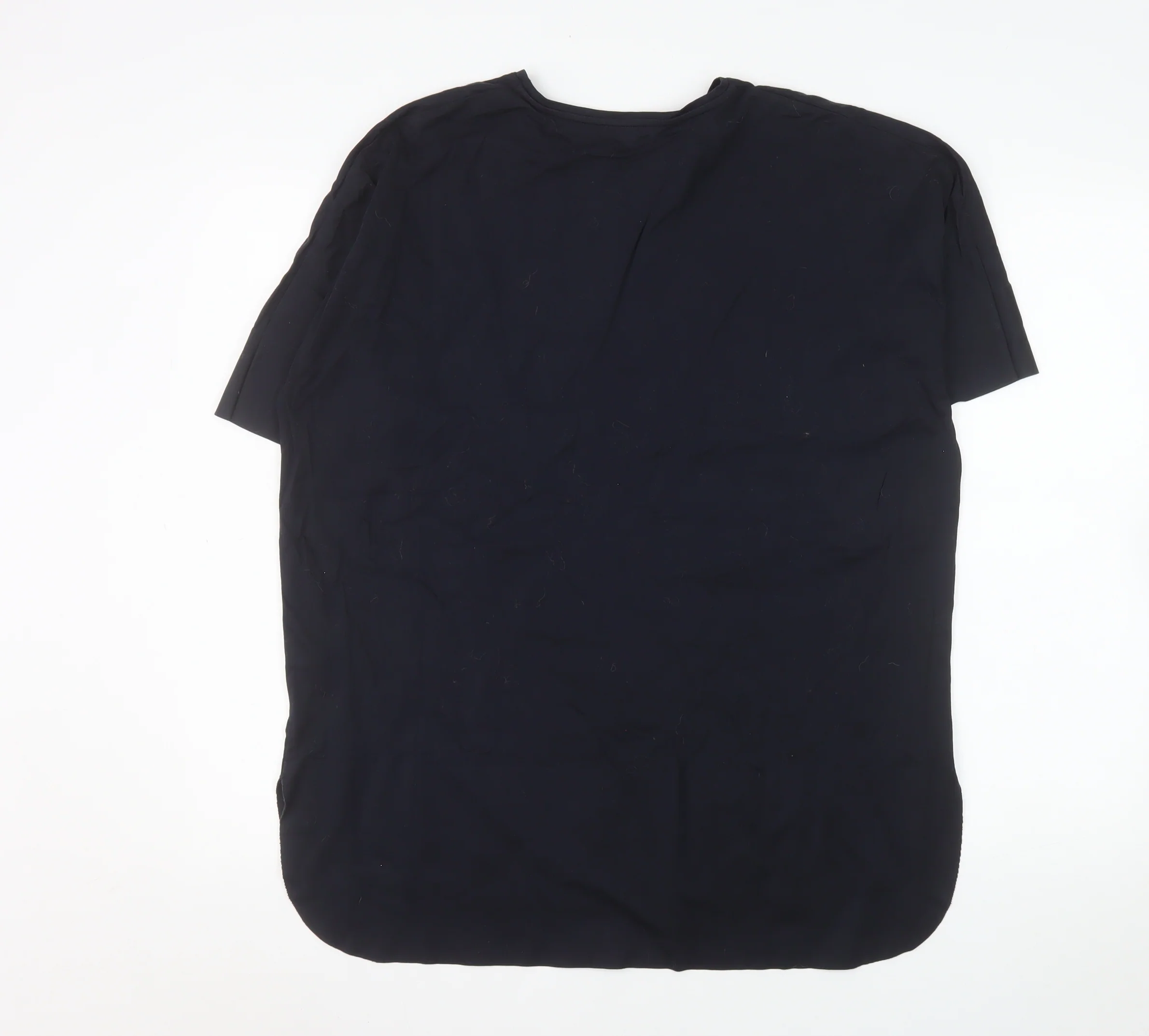 COS Mens Black Cotton Short Sleeve Crew Neck T-Shirt Size S - Image 3