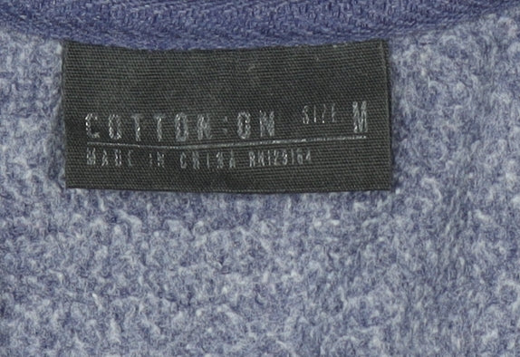 Cotton On Womens Blue Space Junk Pullover Sweatshirt Size M - Image 4