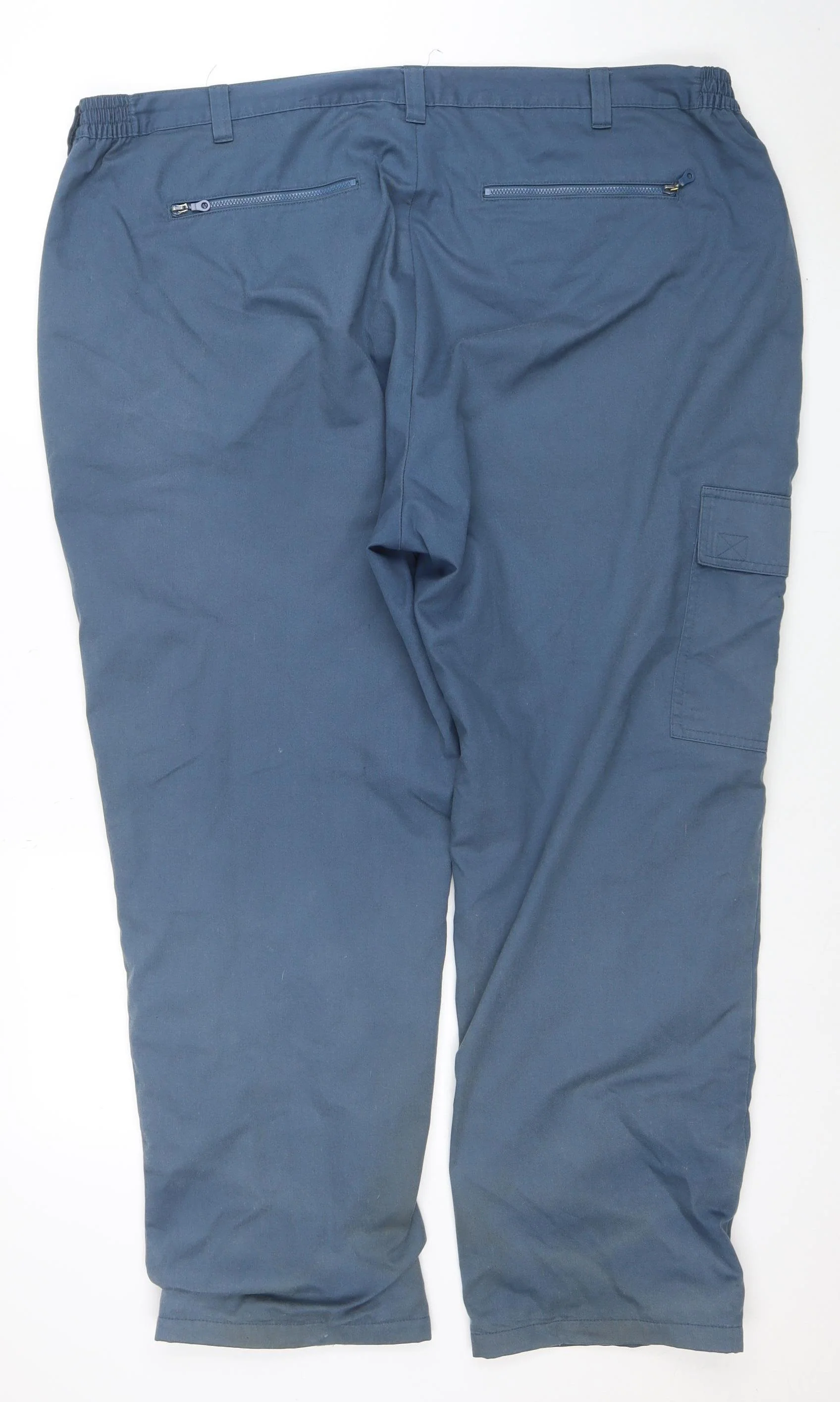 Cotton Traders Men's Blue Cargo Trousers Size 44 Relaxed Fit - Image 3
