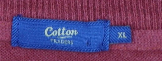 Cotton Traders Men's Red V-Neck Pullover Jumper XL - Image 4