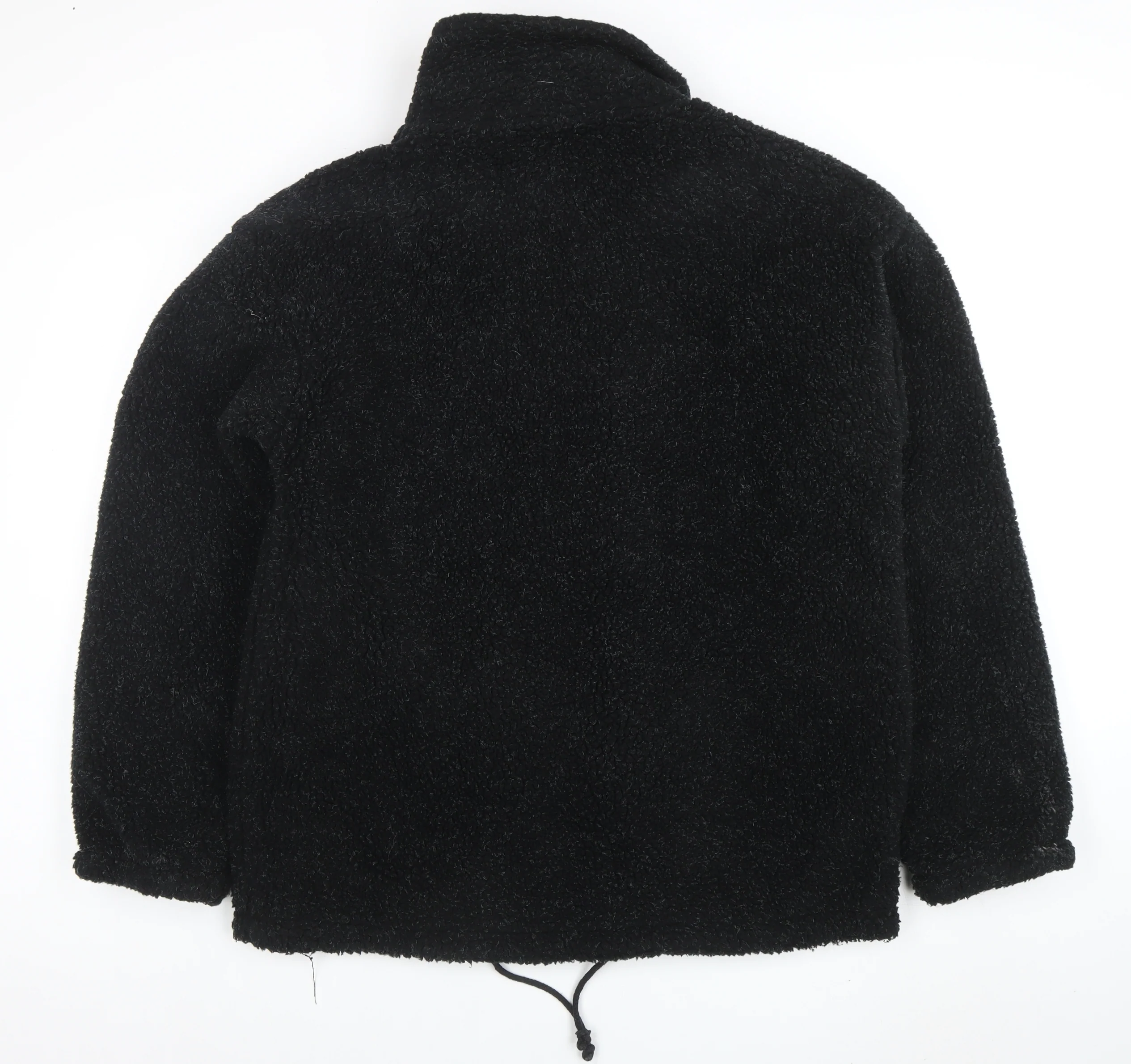 Country Trader Men's Black Fleece Lined Full Zip Jacket Size L - Image 3