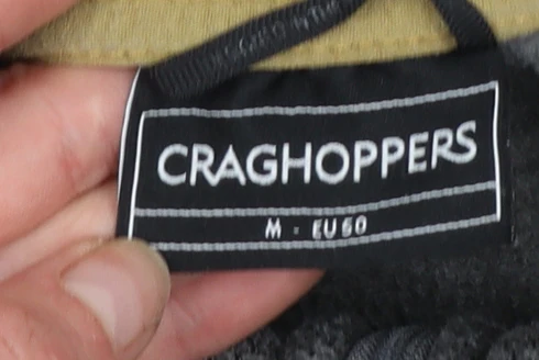 Craghoppers Men's Grey 1/4 Zip Fleece Sweatshirt Size M - Image 4