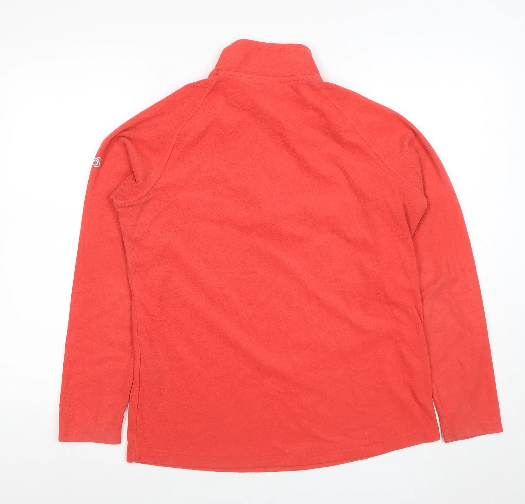 Craghoppers Women’s Red Fleece Pullover Sweatshirt UK 12 - Image 3
