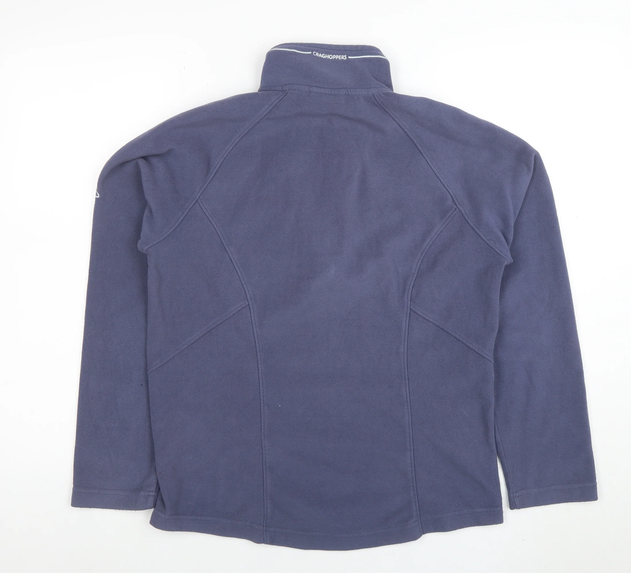 Craghoppers Women's Blue Fleece Half Zip Pullover Size 10 - Image 3