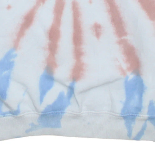 Daisy Street Unisex Multicoloured Tie Dye Sweatshirt S Retro Sports Pullover - Image 7