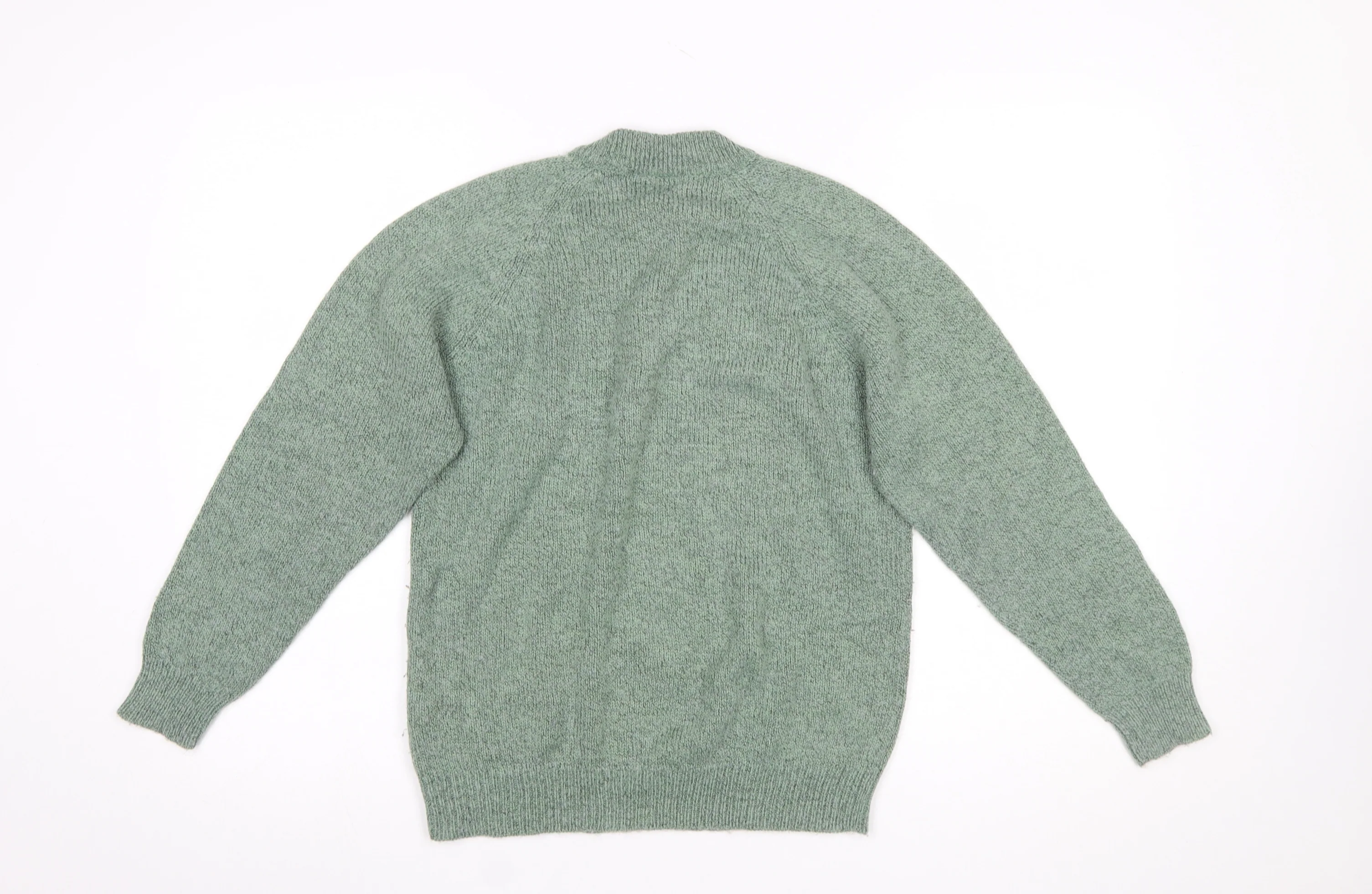 Damart Women’s Green Cable-Knit Pullover Jumper Size 12 - Image 3