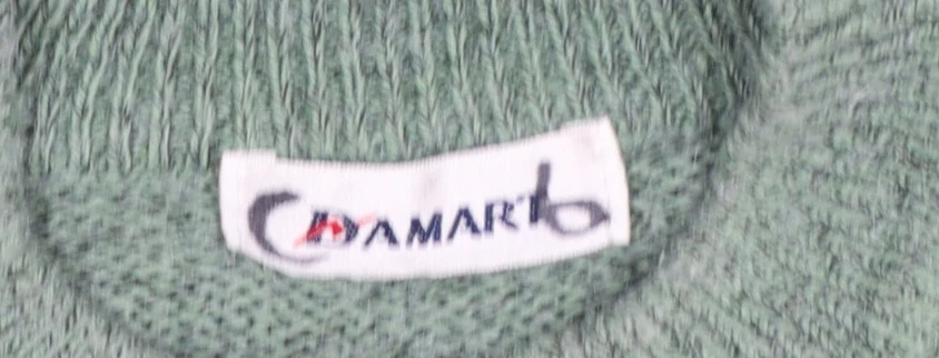 Damart Women’s Green Cable-Knit Pullover Jumper Size 12 - Image 4
