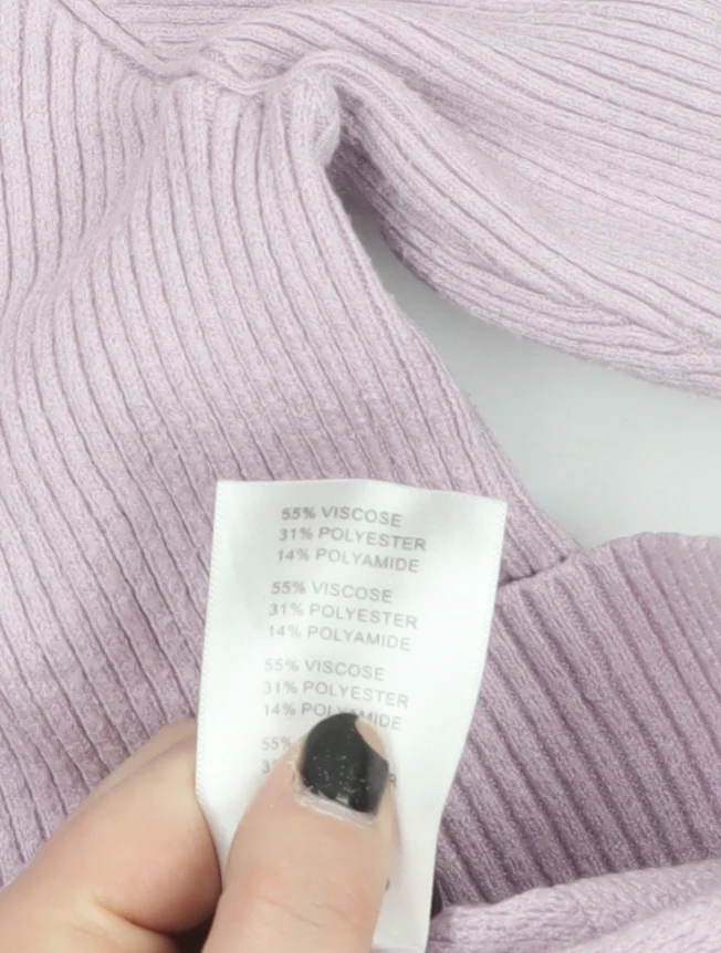 Damart Womens Pink Viscose Blend Crew Neck Long Sleeve Jumper Size 18/20 - Image 4
