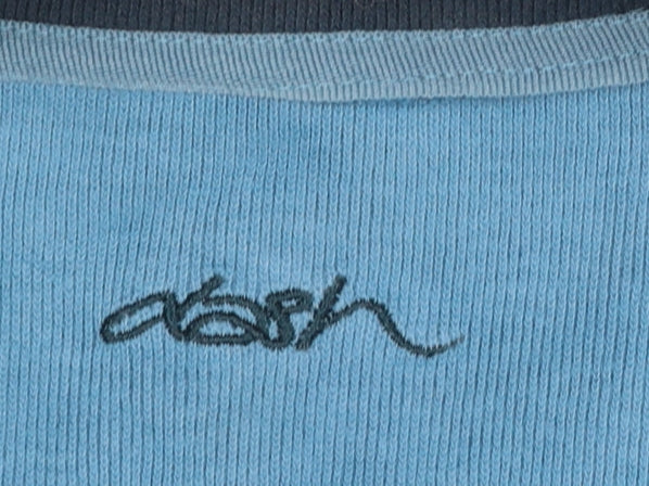 Dash Women Blue Size 10 Full Zip Cotton Hoodie Sweatshirt - Image 4
