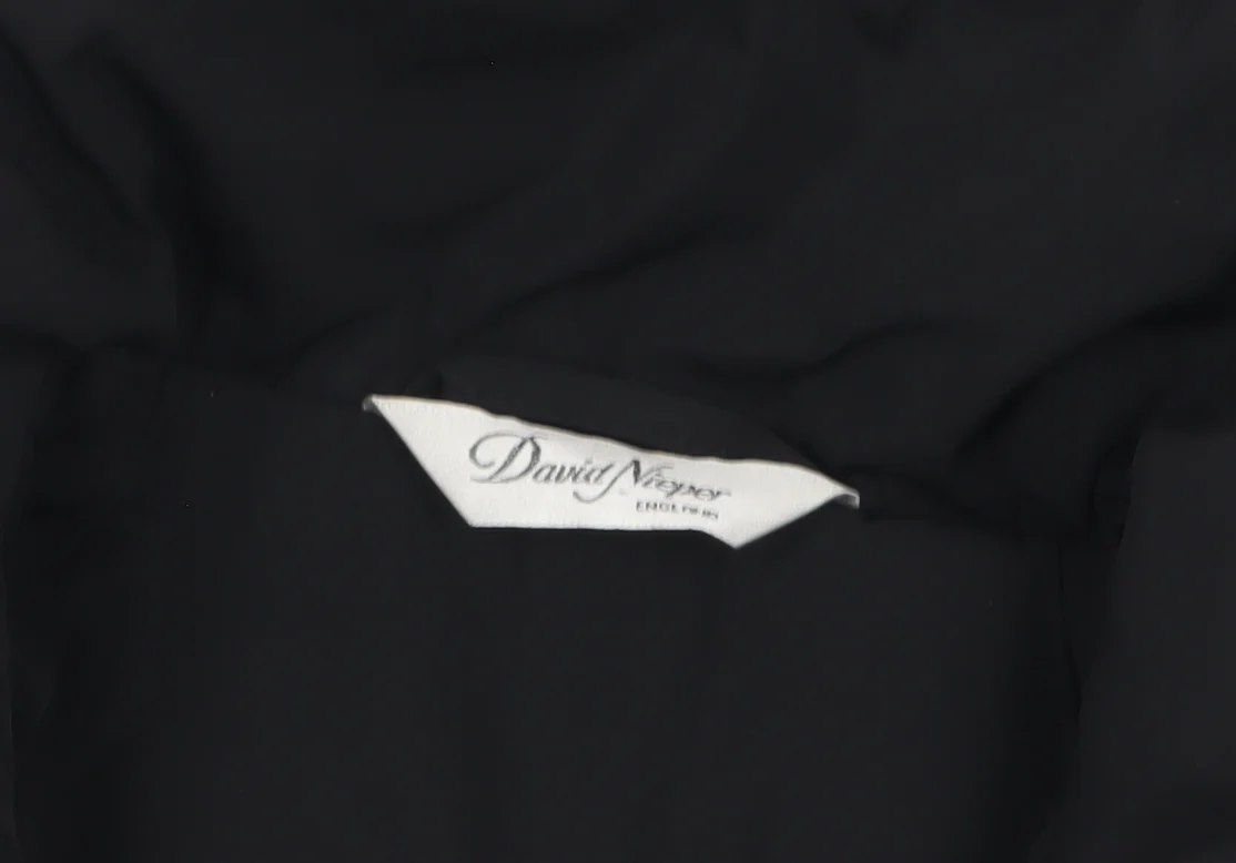 David Nieper Women's Black Size 12 Mid-Length Puffer Coat - Image 4