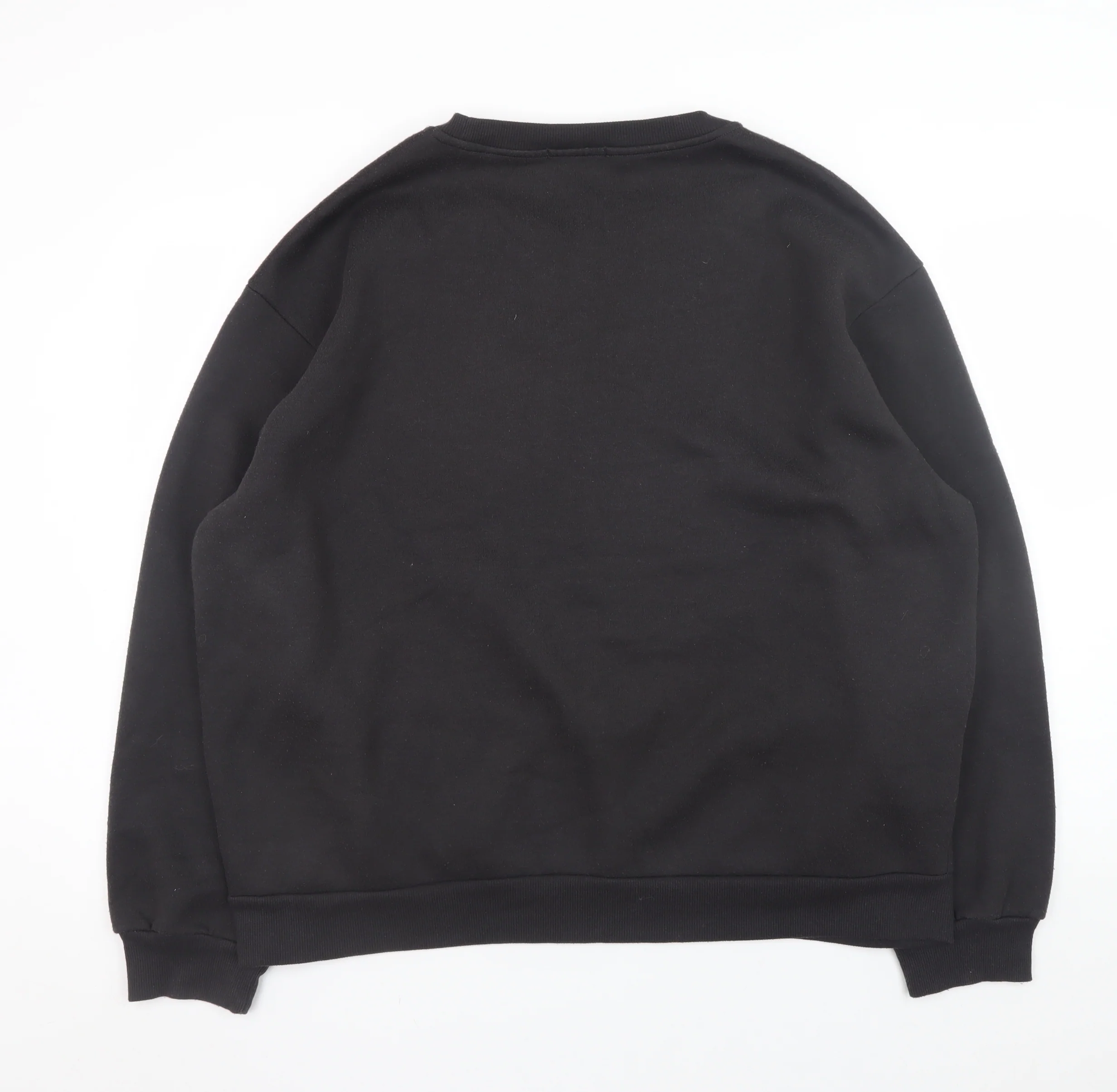 DAZY Men's Black Graphic Rock Eagle Crew Neck Sweatshirt XL - Image 3