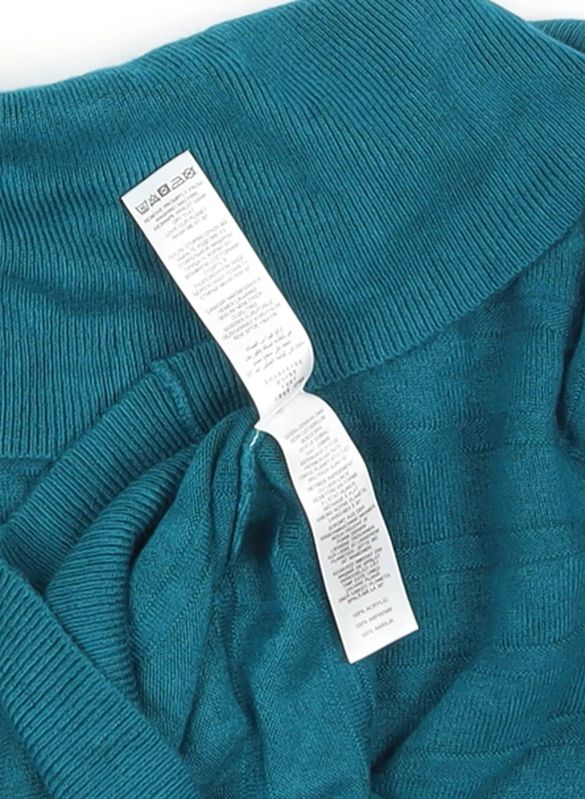 Debenhams Women’s Green Cowl Neck Long Sleeve Knit Jumper Size 10 - Image 5
