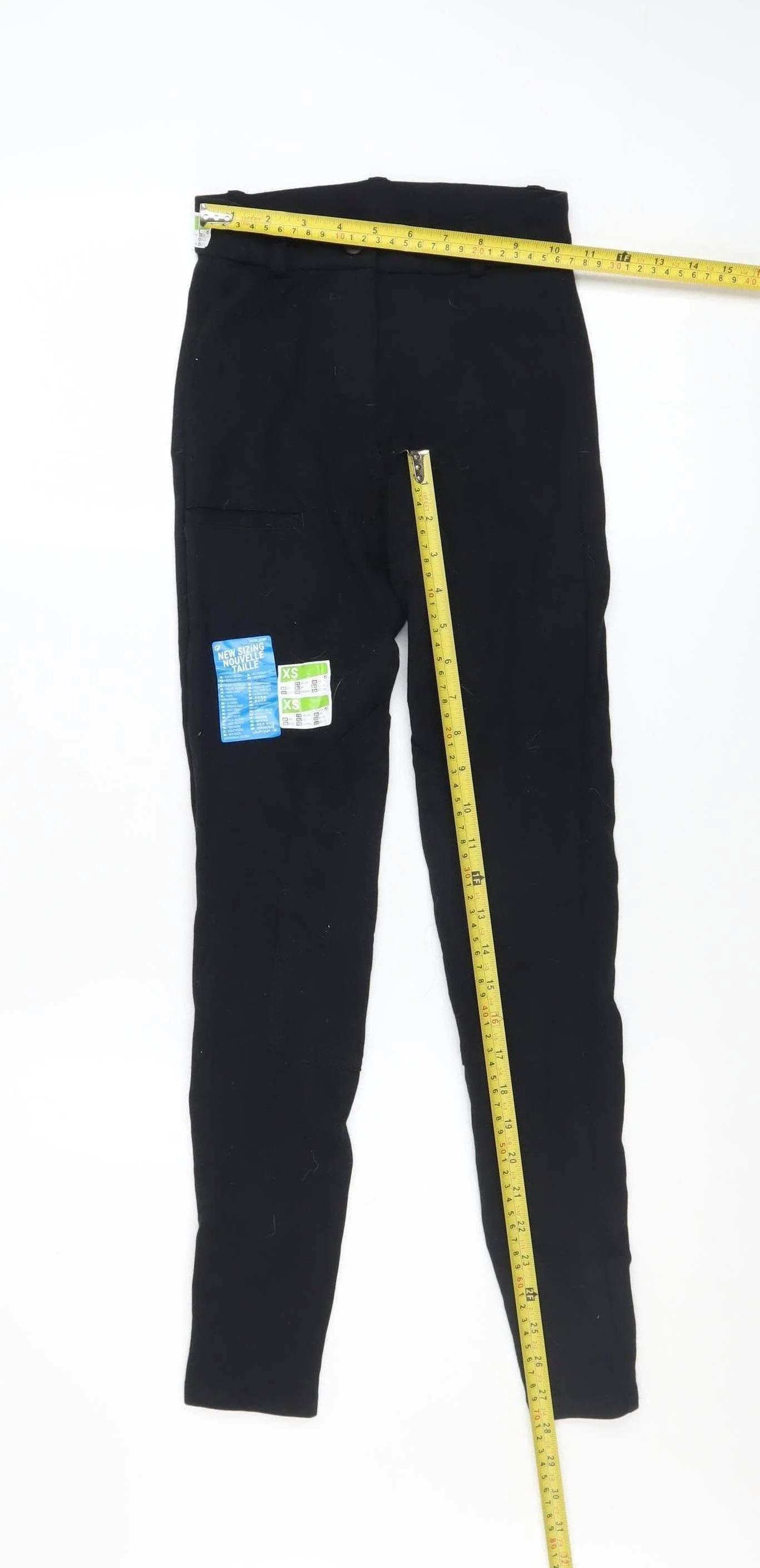 Decathlon Women’s Black XS Equestrian Riding Trousers with Pockets - Image 2