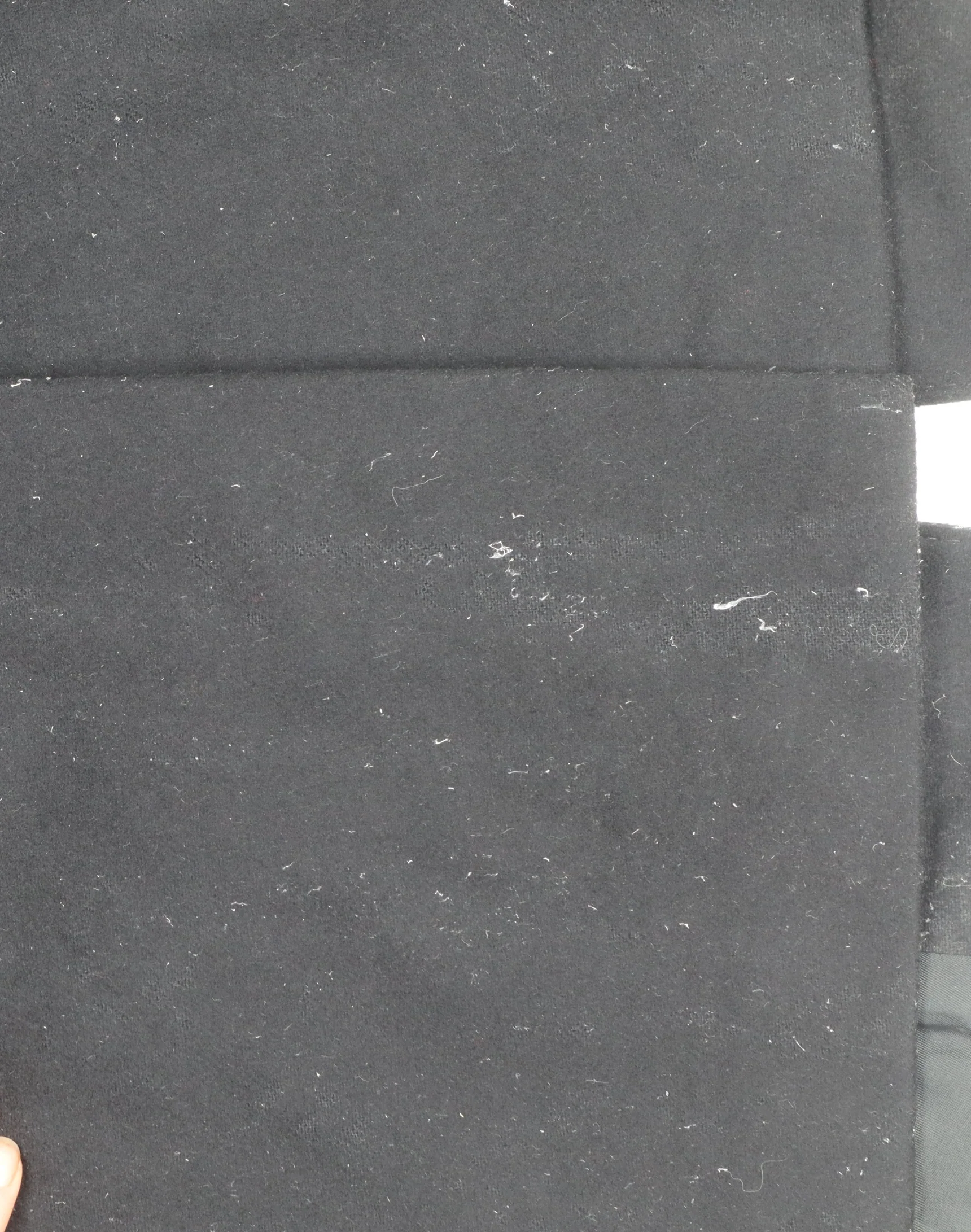 Dehavilland Men's Black Wool Cashmere Overcoat 40S Classic Long Formal - Image 7