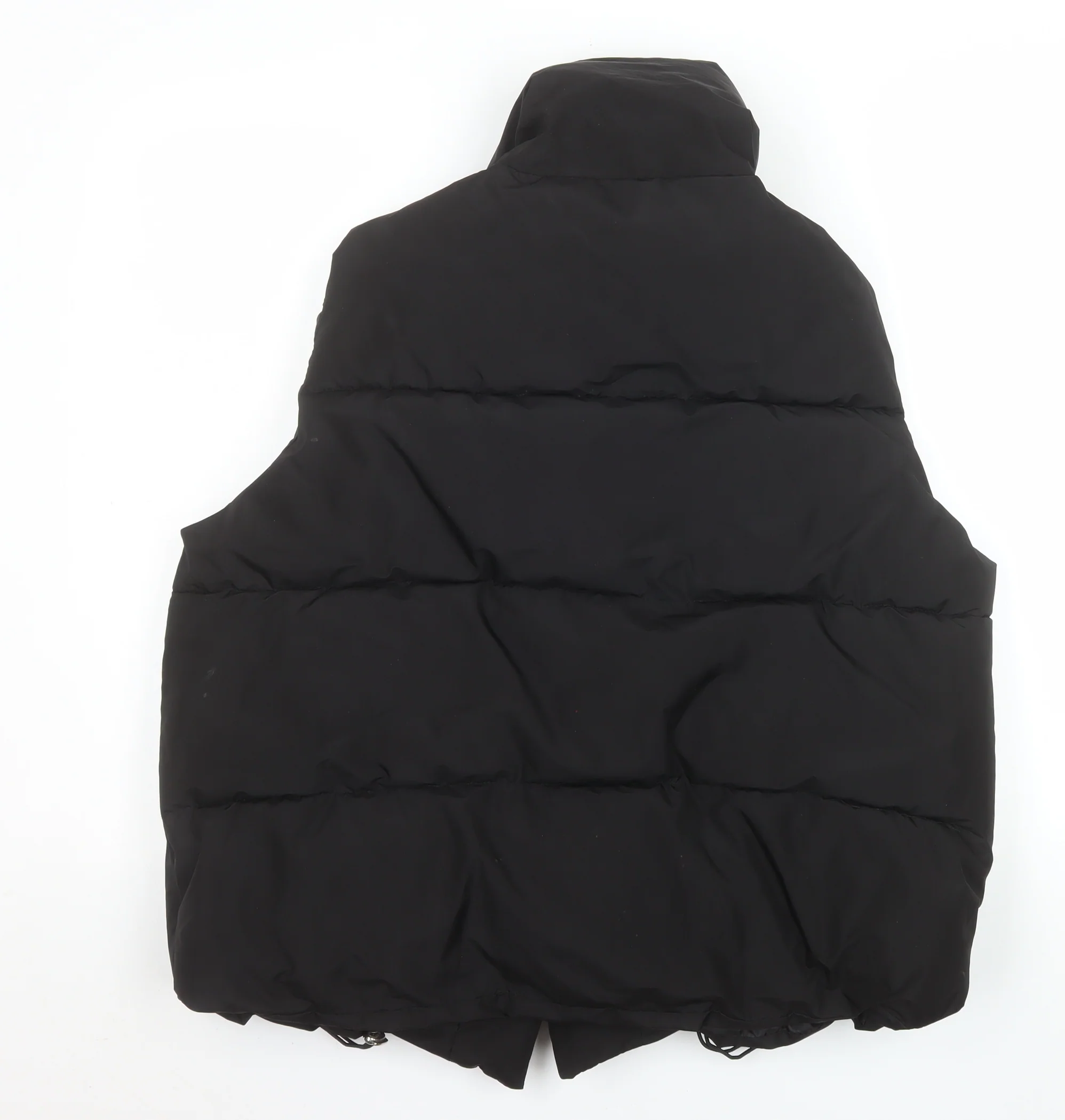 DIANYIGE Womens Black L Puffer Sleeveless Waistcoat - Image 3