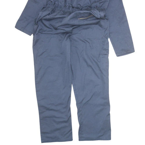 Dickies Men Blue 40R Cargo Workwear Straight Leg Trousers - Image 3