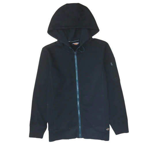Dickies Men's Black Full Zip Hoodie Size S Regular Fit
