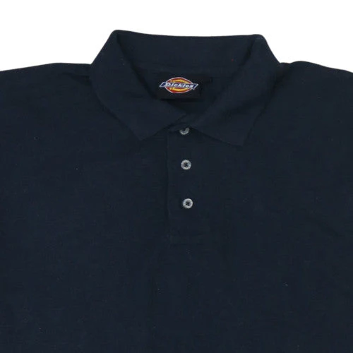 Dickies Men's Black XL Workwear Polo Shirt Cotton Blend - Image 8