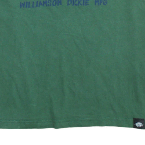 Dickies Men's Green XS Graphic Wild Life Cotton T-Shirt - Image 7
