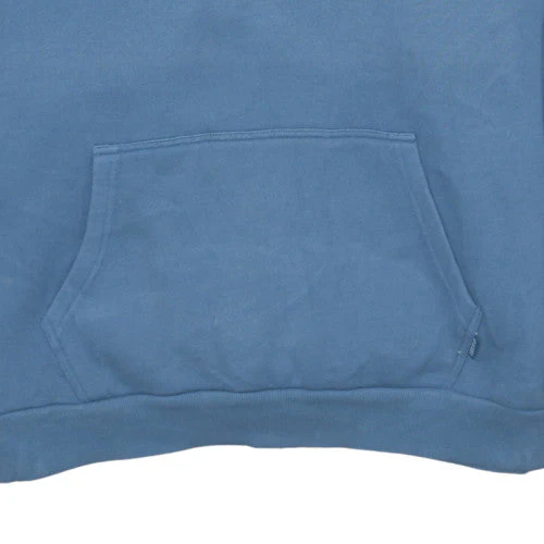 Diesel Men’s Blue Pullover Hoodie Size L Regular Fit Fleece - Image 7