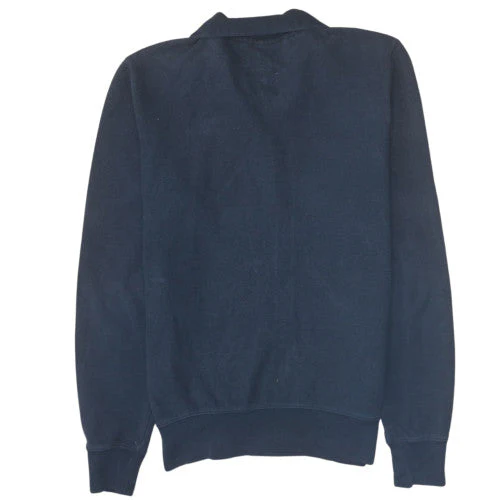 Diesel Men's Black Full Zip Fleece Sweatshirt Size S - Image 4