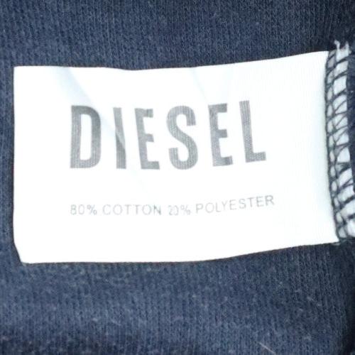 Diesel Men's Black Full Zip Fleece Sweatshirt Size S - Image 6