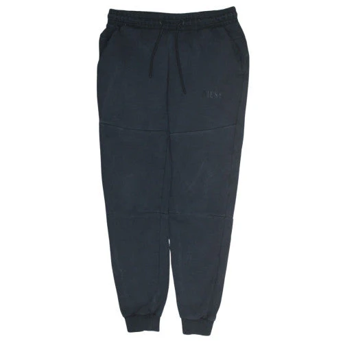 Diesel Men's Black Jogger Sweatpants S Regular Fit Cotton Blend