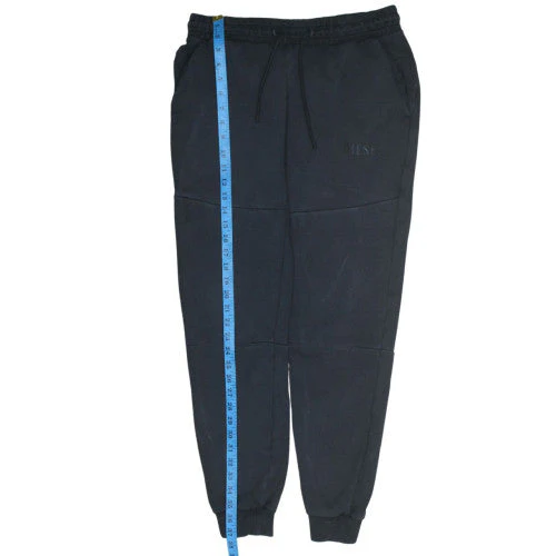 Diesel Men's Black Jogger Sweatpants S Regular Fit Cotton Blend - Image 2