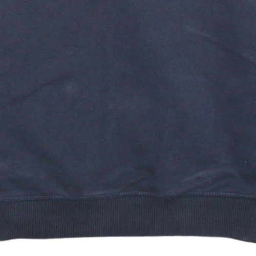 Diesel Mens Blue Cotton Crew Neck Pullover Sweatshirt L - Image 7