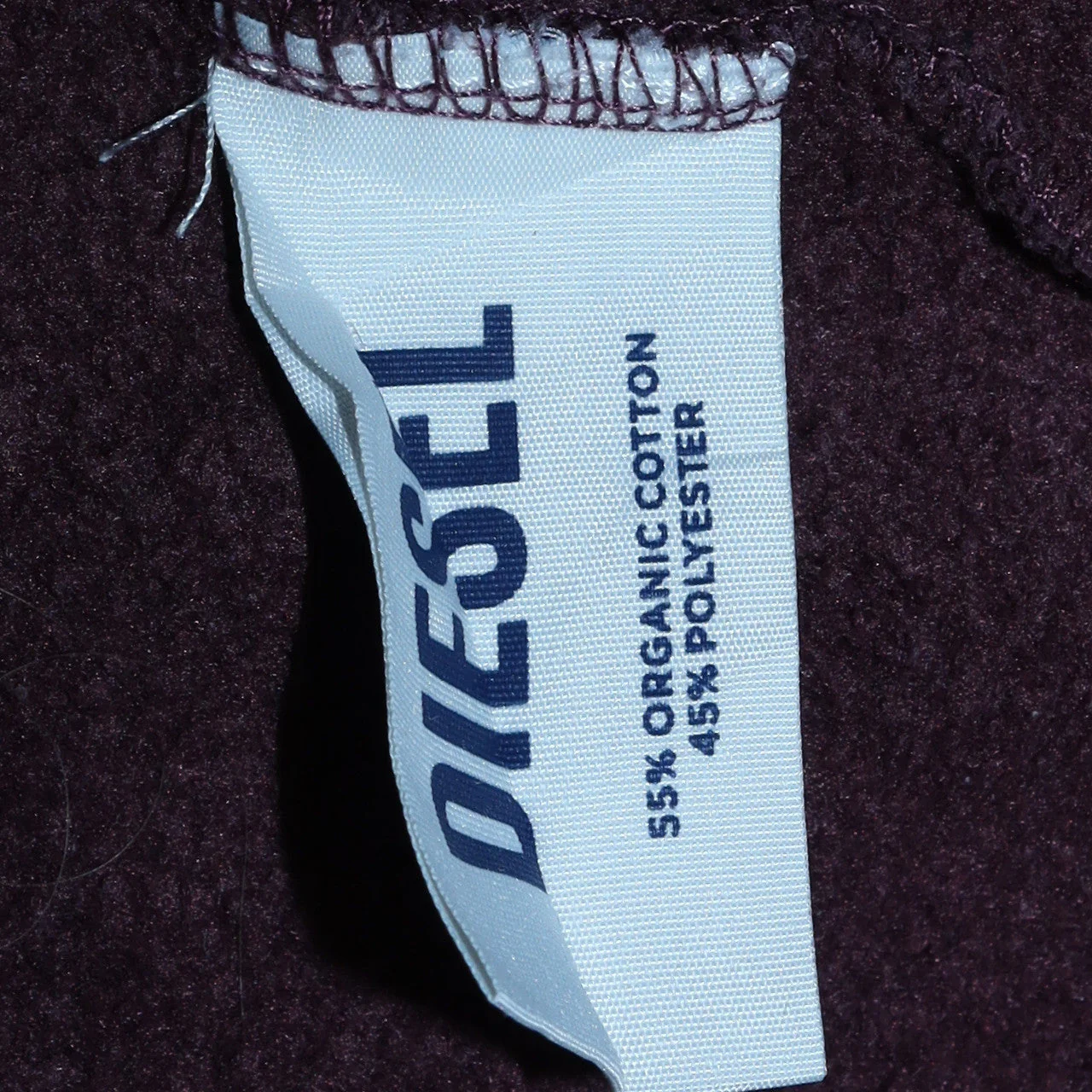Diesel Men's Brown Crew Neck Sweatshirt L Cotton Blend - Image 6