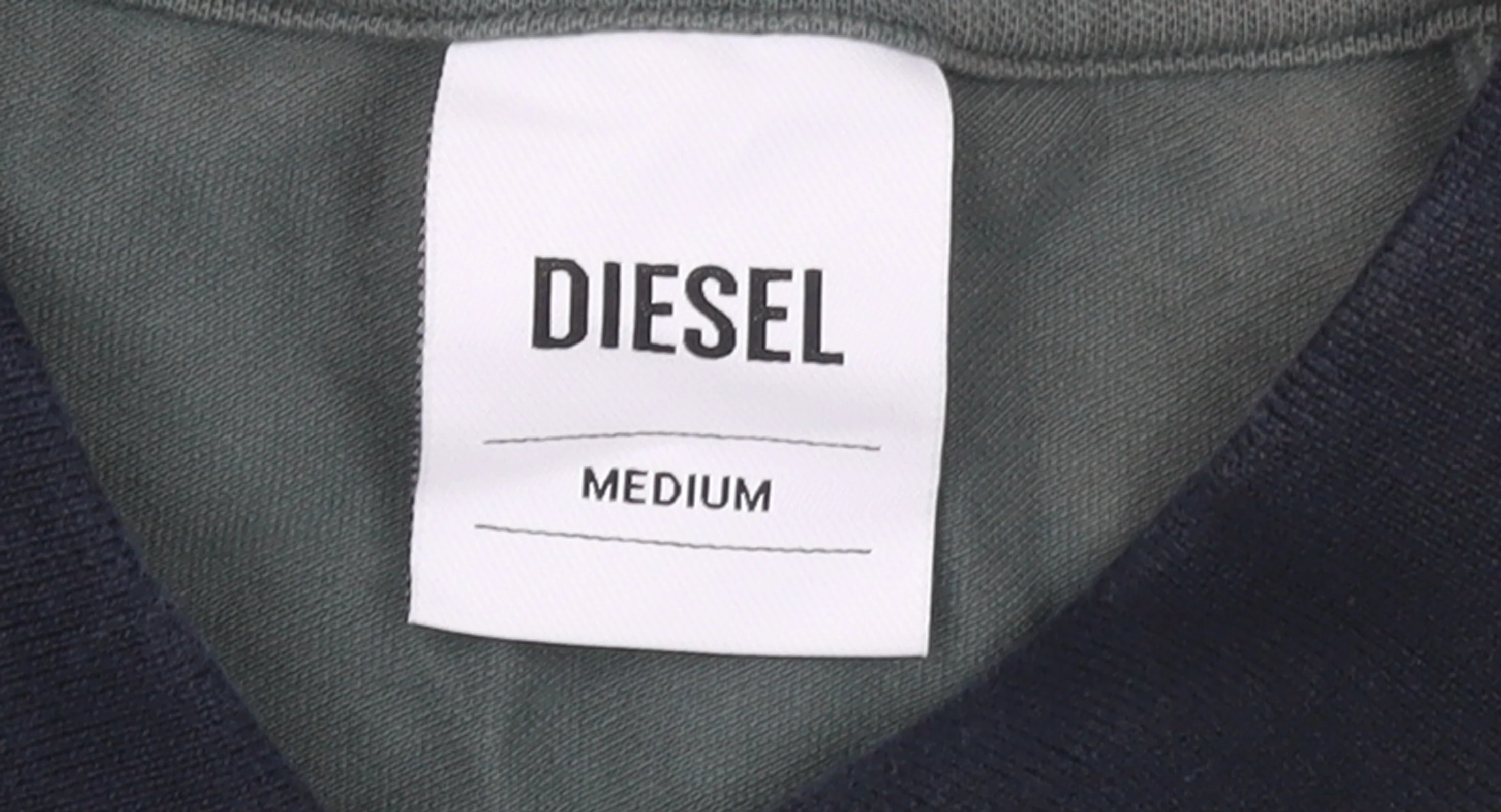 Diesel Men's Grey Cotton Elastane Polo Shirt Medium - Image 4