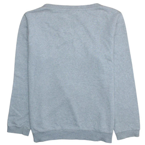 Diesel Men's Grey Logo Crew Neck Cotton Pullover Sweatshirt Size M - Image 4