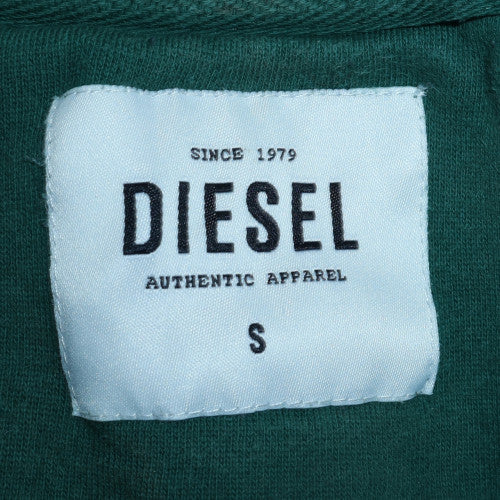 Diesel Mens Multicoloured 1/4 Zip Cotton Sweatshirt Size S - Image 4