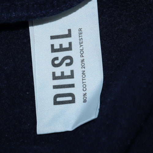 Diesel Mens Multicoloured 1/4 Zip Cotton Sweatshirt Size S - Image 5