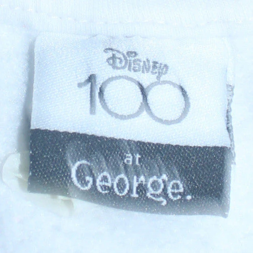Disney 100 at George White Sweatshirt Women L 16-18 Pullover Crew Neck - Image 5