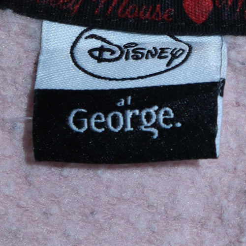 Disney at George Women Pink Minnie Mouse Pullover Sweatshirt L - Image 5