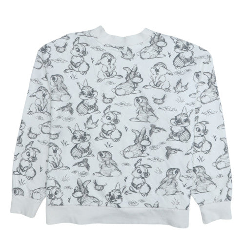 Disney at George Women's White Thumper Print Sweatshirt L - Image 4