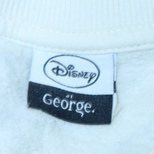 Disney at George Women's White Thumper Print Sweatshirt L - Image 5