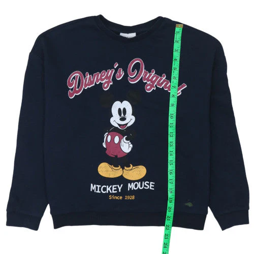 Disney C&A Women's Navy Mickey Mouse Pullover Sweatshirt L - Image 3