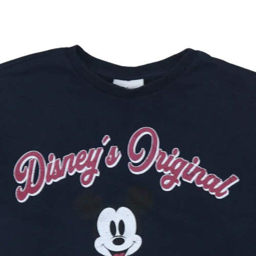 Disney C&A Women's Navy Mickey Mouse Pullover Sweatshirt L - Image 7
