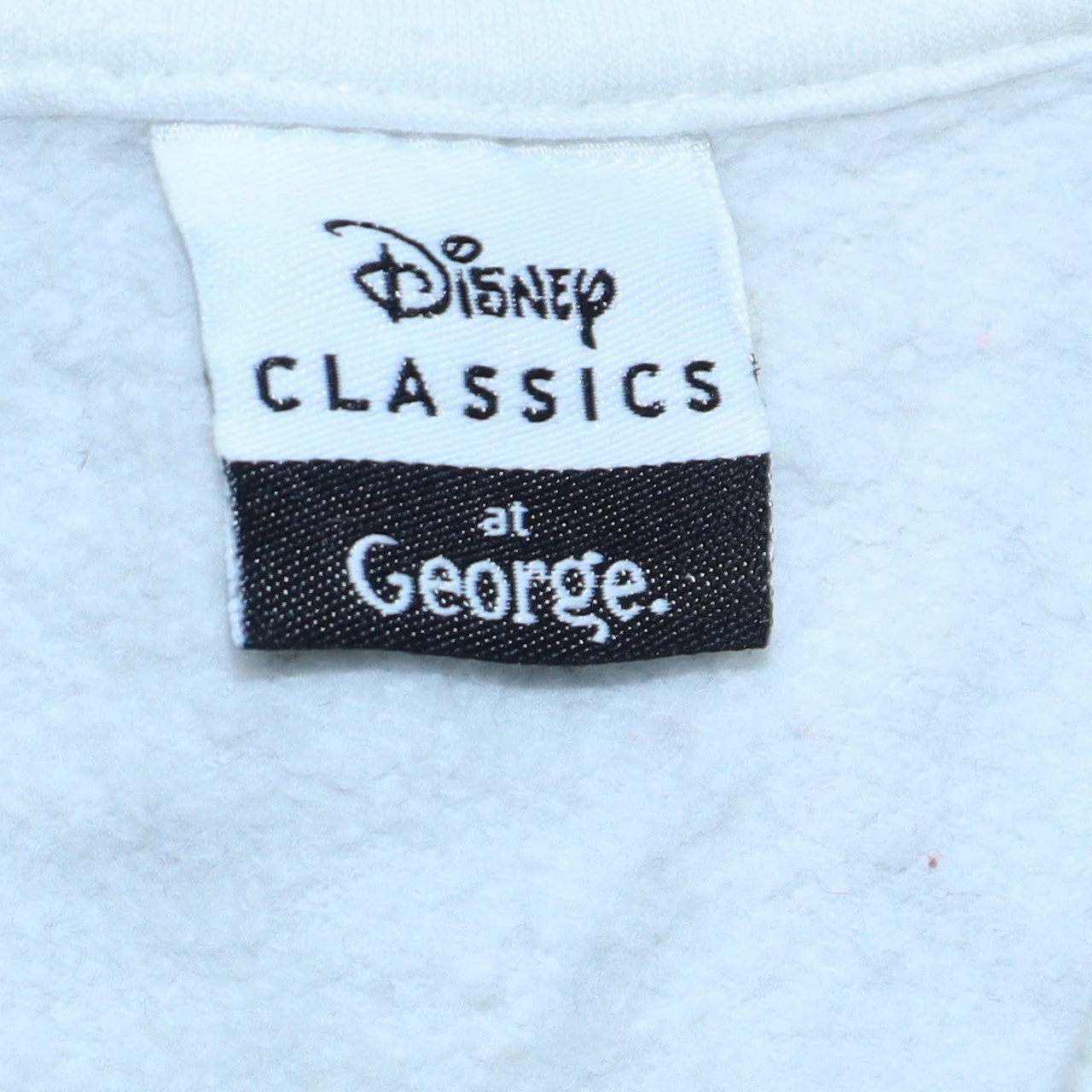 Disney Classics at George Women’s Cream Tinker Bell Pullover Sweatshirt Size L 16-18 - Image 6