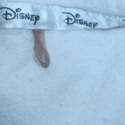 Disney George Women White Stitch Pullover Sweatshirt Size 8-10 - Image 8