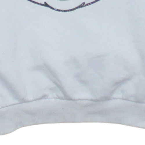 Disney Girls White Glitter Mickey Mouse Crew Neck Sweatshirt 12-13Y 158cm - Image 8