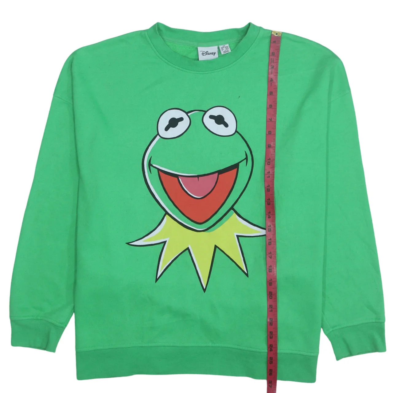 Disney Men's Green Kermit Sweatshirt 2XL Pullover Graphic Print - Image 2