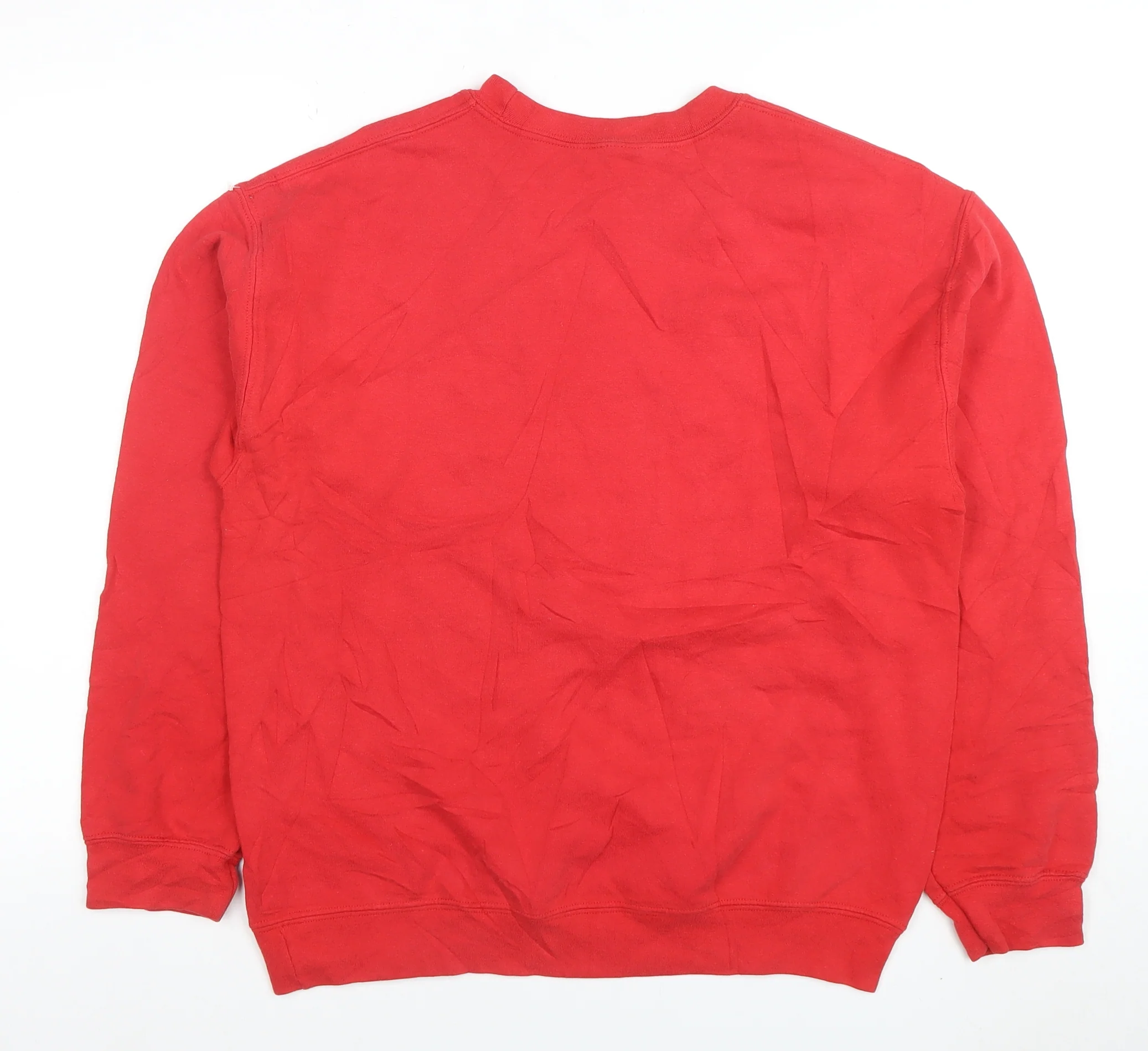 Disney Men's Red Mickey Mouse 1928 Pullover Sweatshirt Size M - Image 3