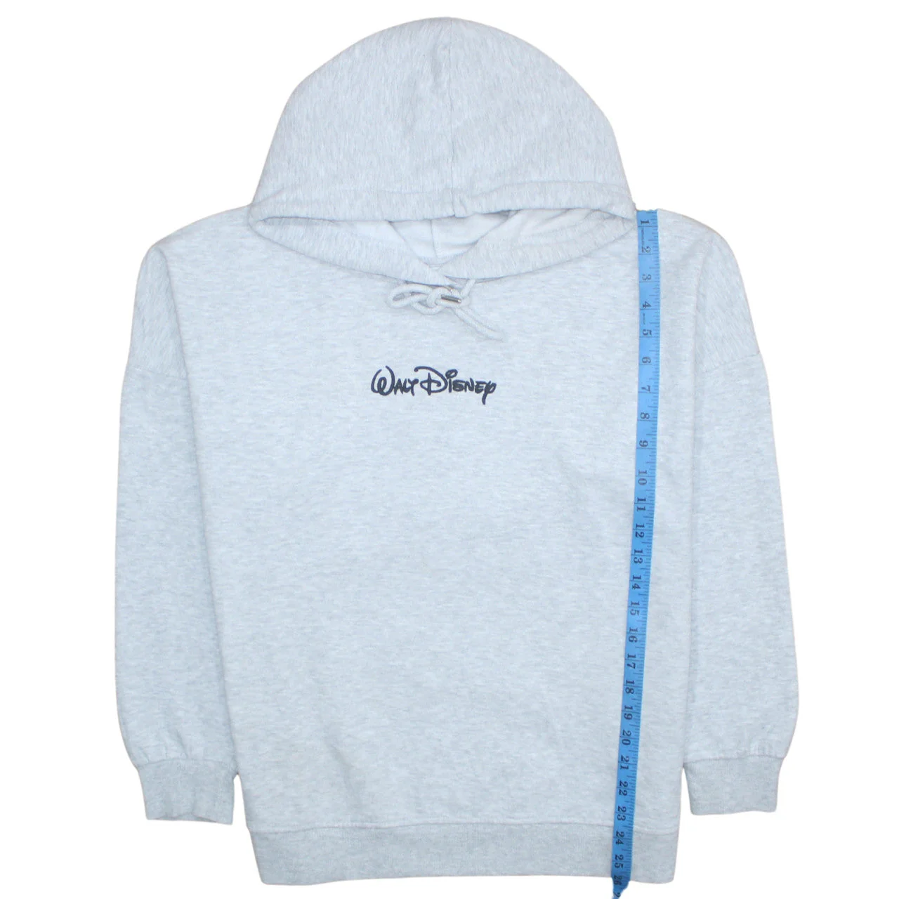 Disney Mickey & Friends Grey Hoodie Women M 12-14 Pullover Sweatshirt - Image 3