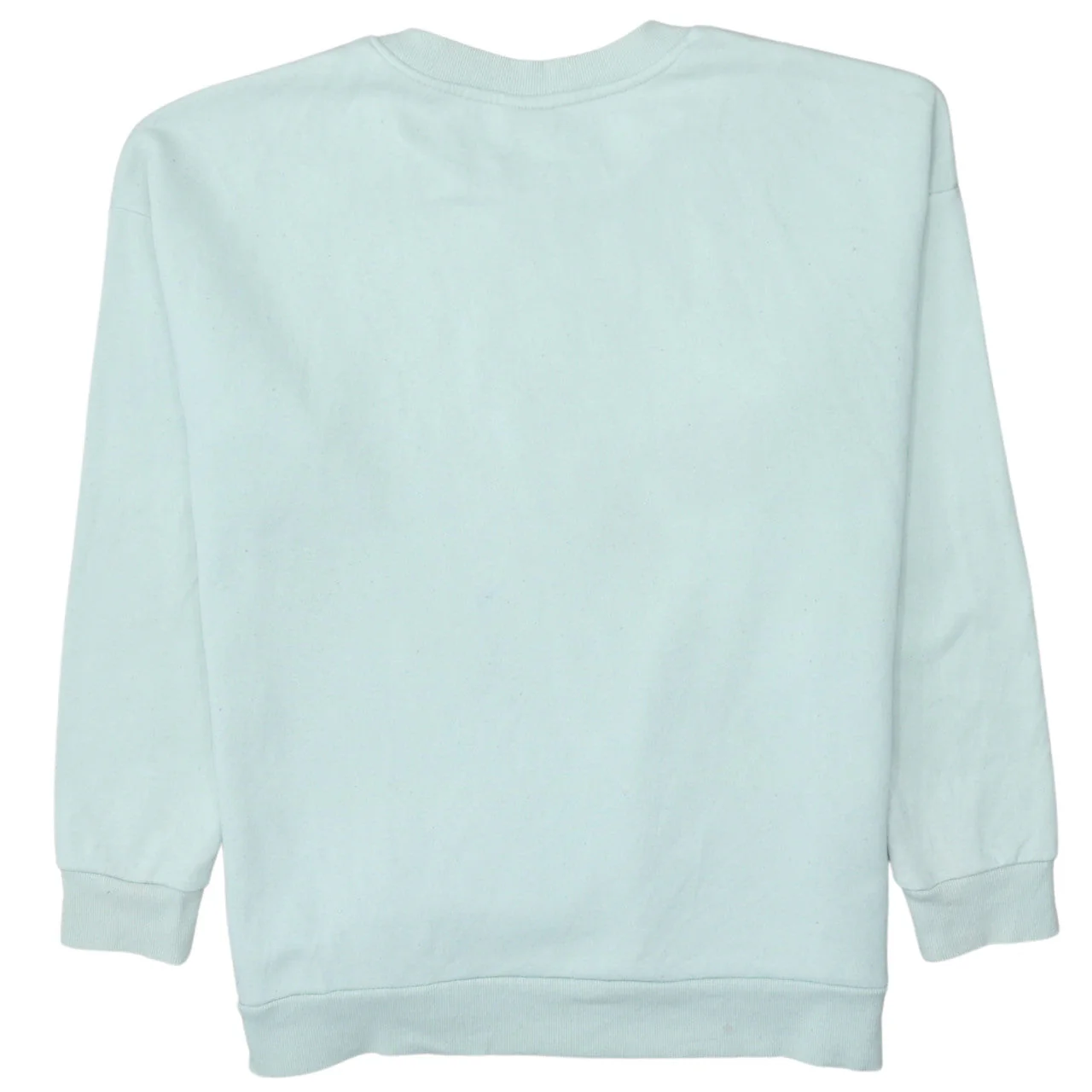 Disney Mickey Mouse Women's Light Blue Pullover Sweatshirt L 16-18 - Image 4