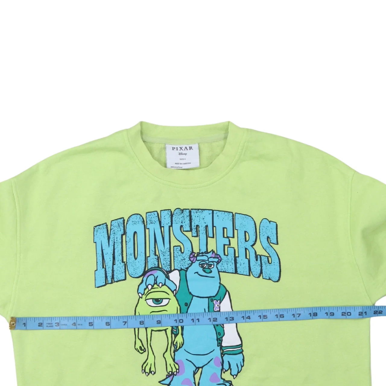 Disney Pixar Monsters University Green Sweatshirt Women S - Image 3