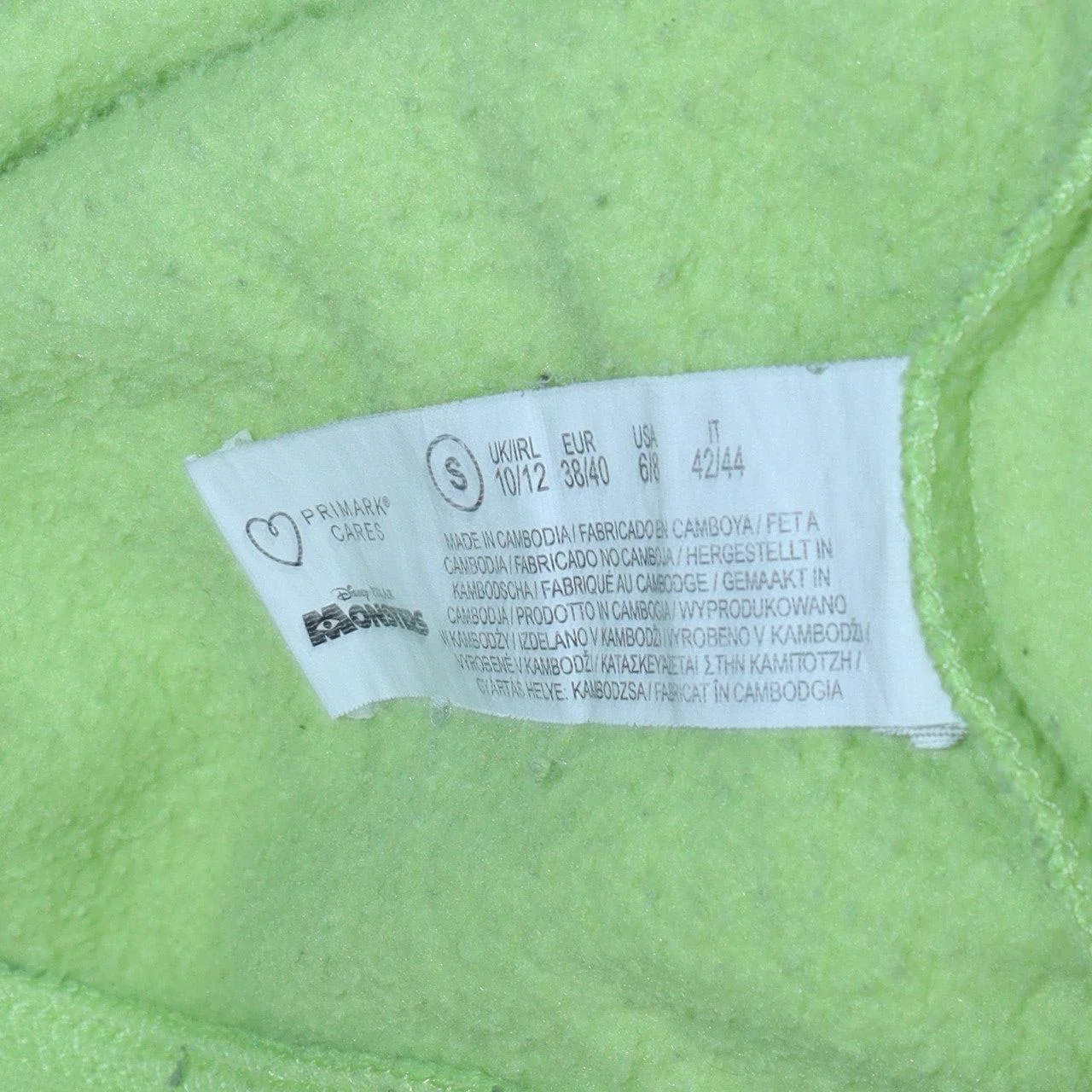 Disney Pixar Monsters University Green Sweatshirt Women S - Image 6