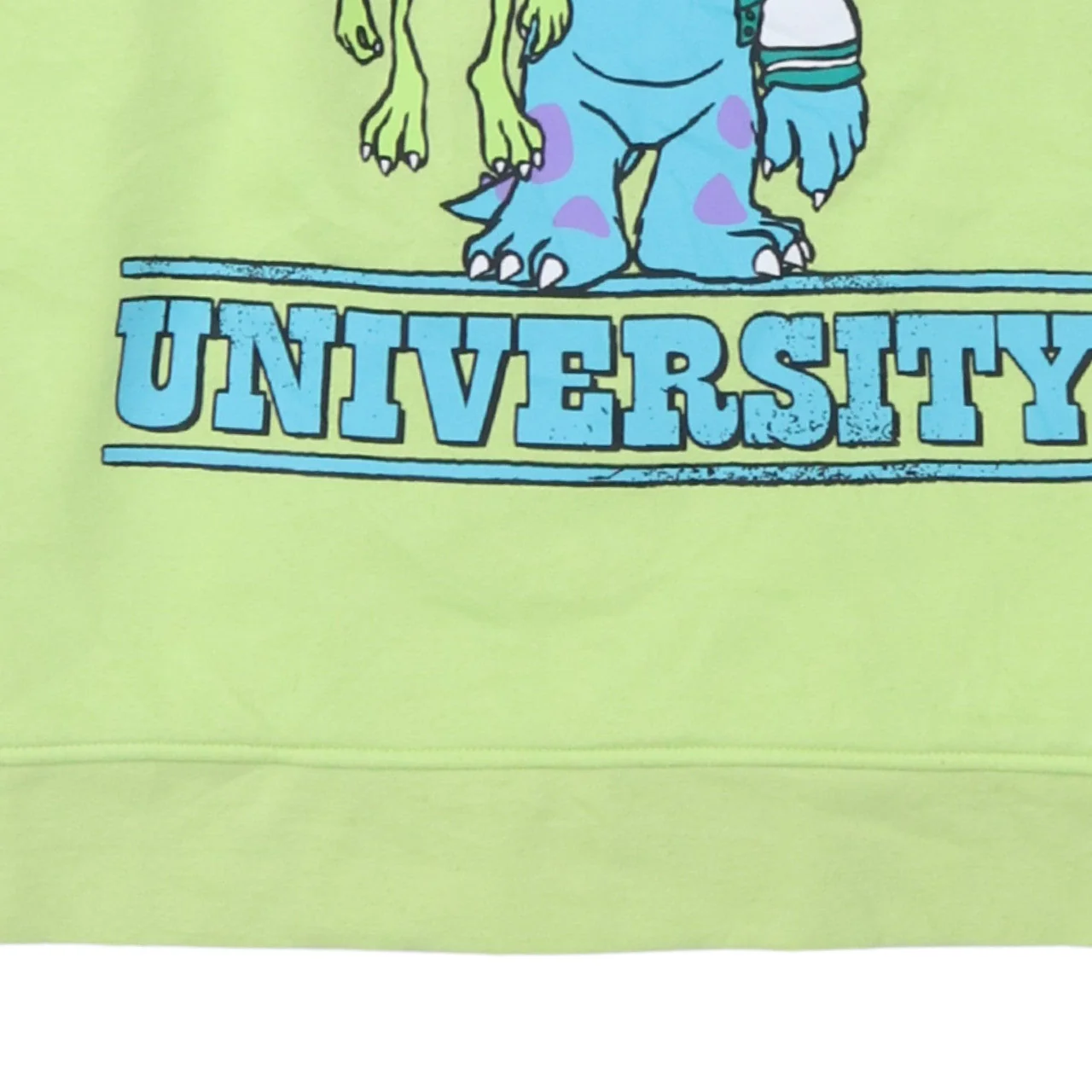 Disney Pixar Monsters University Green Sweatshirt Women S - Image 8